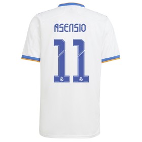 Fußballtrikots Real Madrid Marco Asensio 11 2021-2022 Kurzarm Heimtrikotsatz kaufen